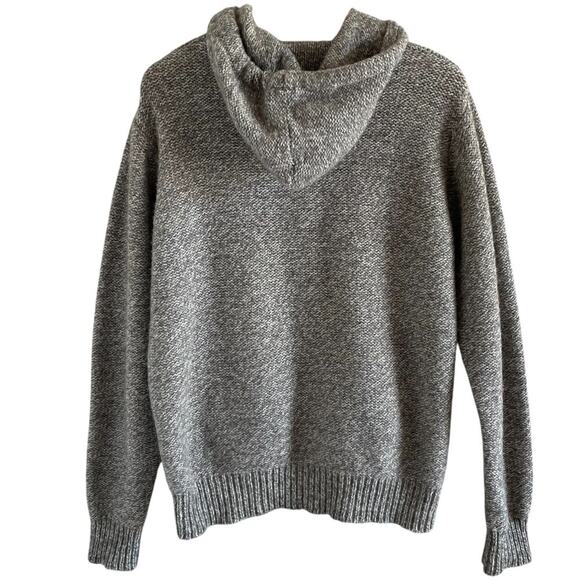 Royal Robbins Full Zip Cardigan Hooded Heathered Gray Wool Blend XL - Picture 2 of 8